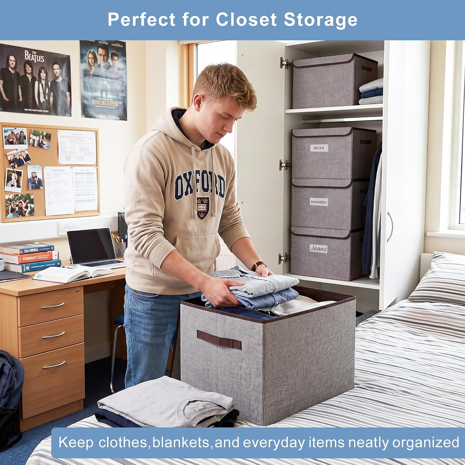 Detalle de Bagnizer Large 42 Quarts storage bin