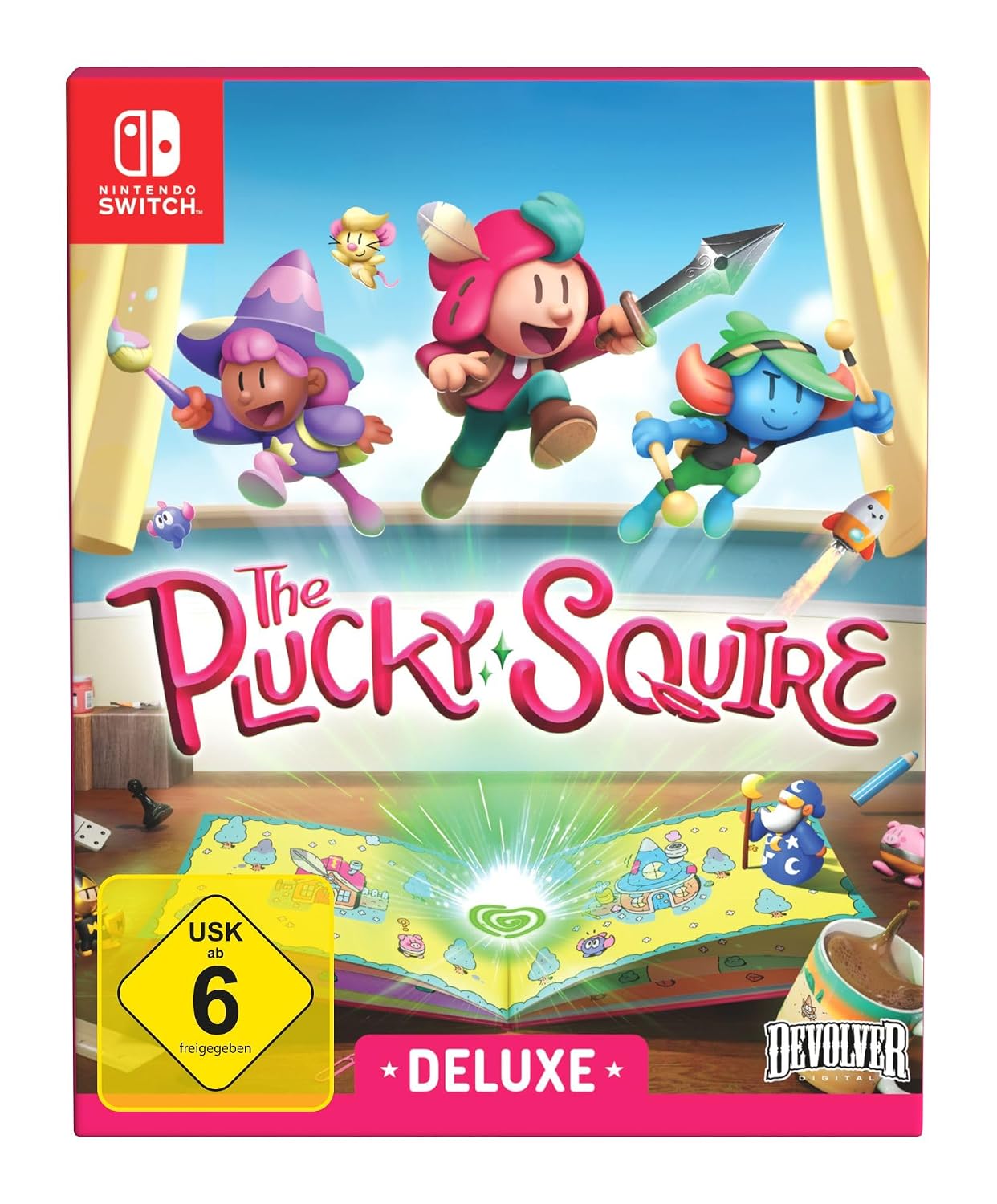 Detalle de The Plucky Squire Deluxe Edition 108 Switch
