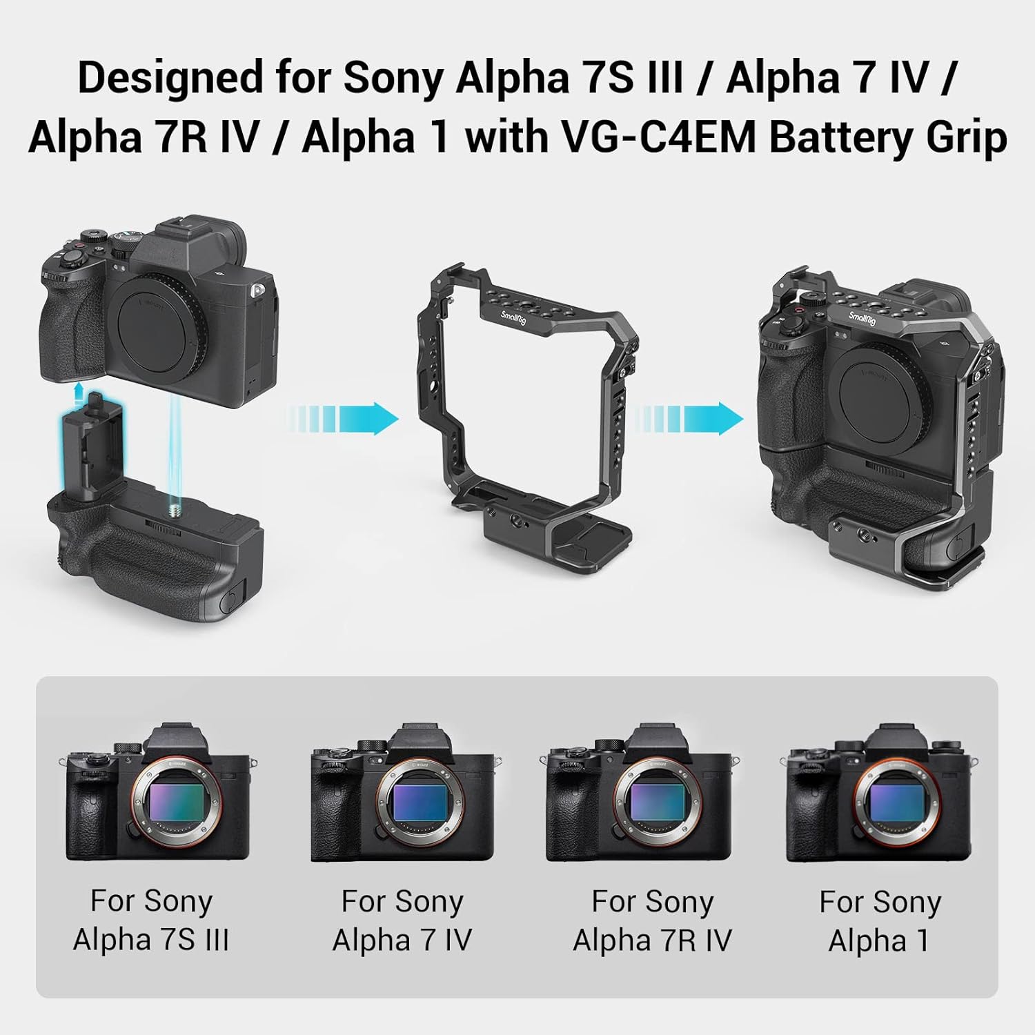 Detalle 2 de SMALLRIG Cage Sony A7S III