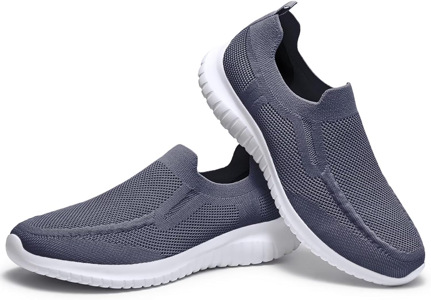 Thumbnail 1 de TIOSEBON Mens Slip-On Trainers – Lightweight, Breathable Casual Tennis Shoes