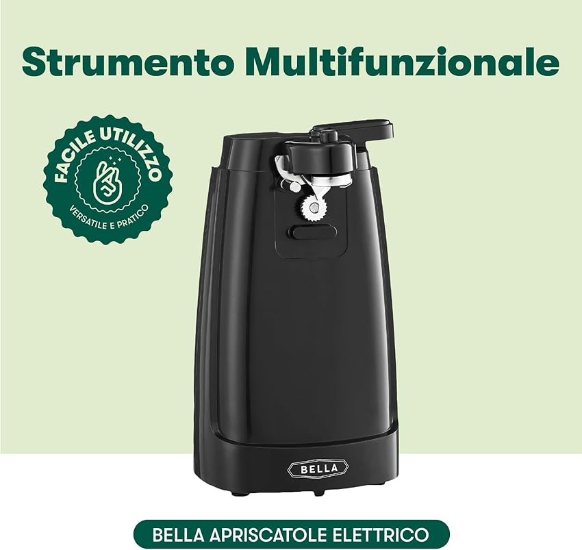 Thumbnail 1 de BELLA Abrelatas eléctrico multifunción con afilador integrado