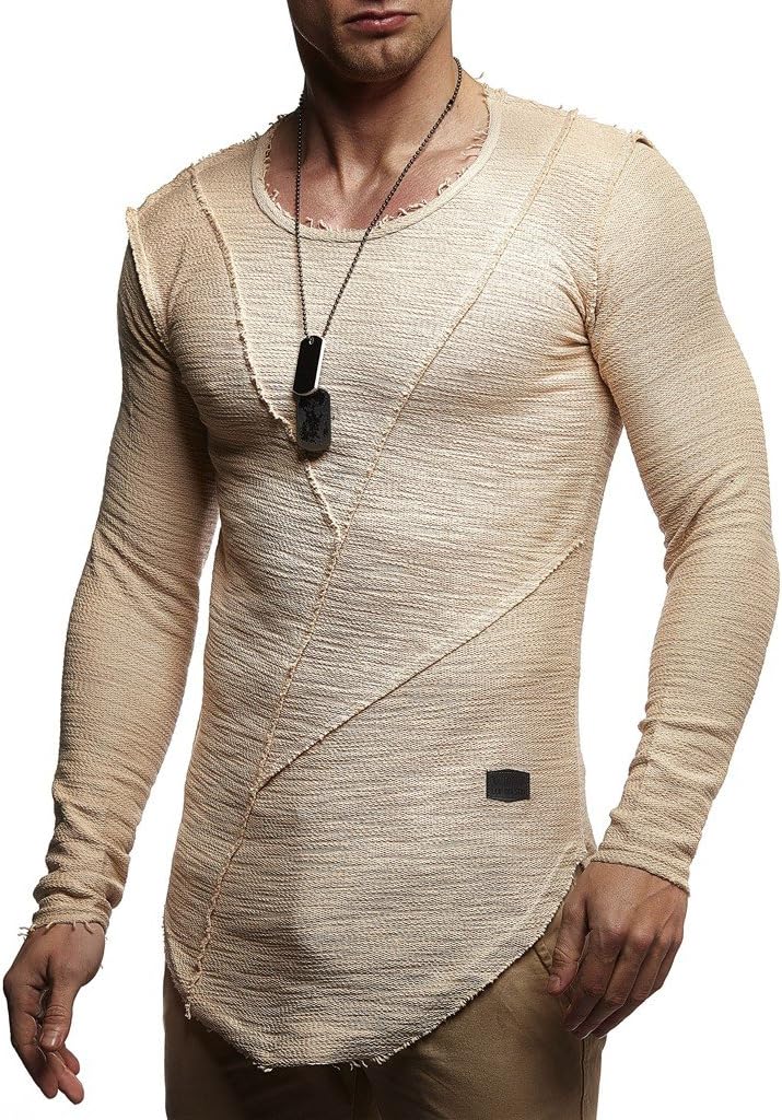 Thumbnail 5 de Leif Nelson Maglione da Uomo Girocollo Felpa LN-6323