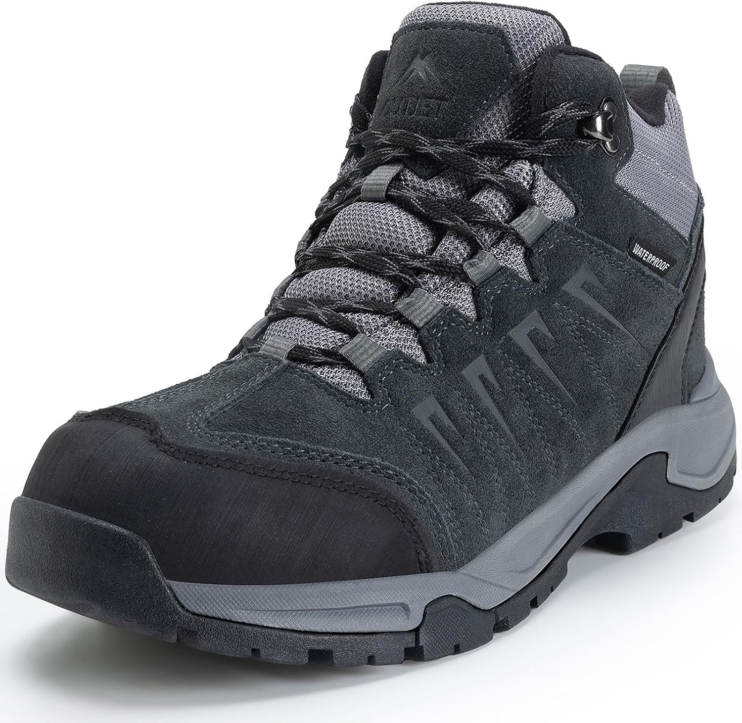Detalle de OUTJET Men's Waterproof Hiking Boots