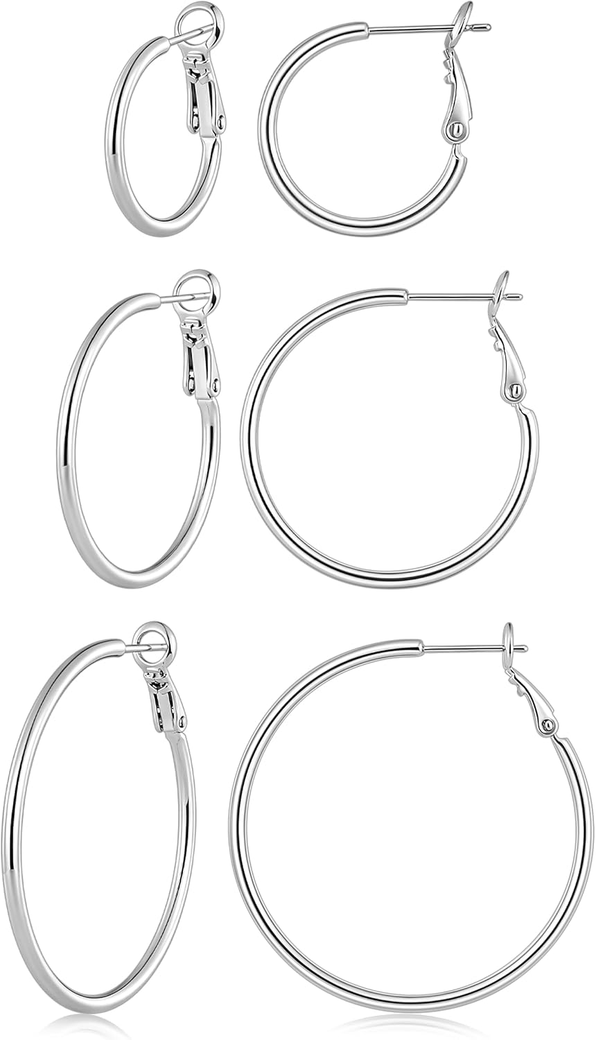 Detalle de Gacimy Hoop Earrings, 14K Gold-Plated
