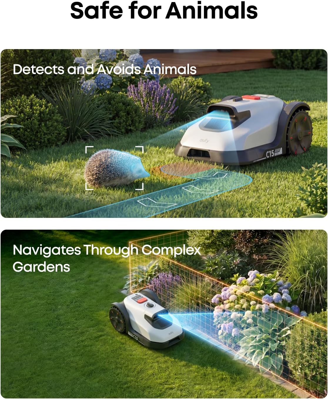 Thumbnail 5 de eufy New Robot LawnMower C15 without Boundary Cable