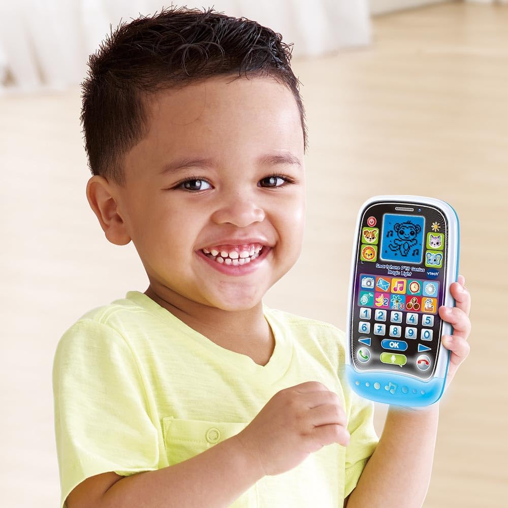 Thumbnail 5 de VTech Smartphone P'tit Genius Magic Light – Téléphone jouet lumineux et éducatif pour enfants de 2 à 6 ans