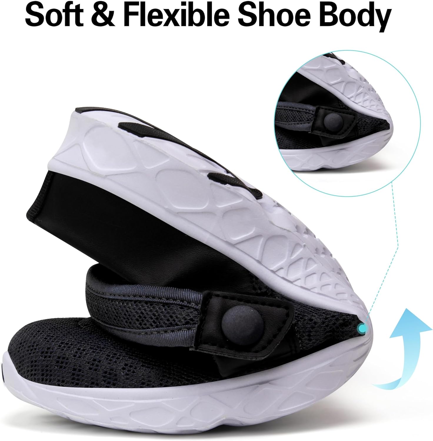 Detalle de SAGUARO Unisex Clogs & Gartenschuhe als Sommer-Hausschuhe – atmungsaktive Mesh-Sandalen (Gr. 36–48)