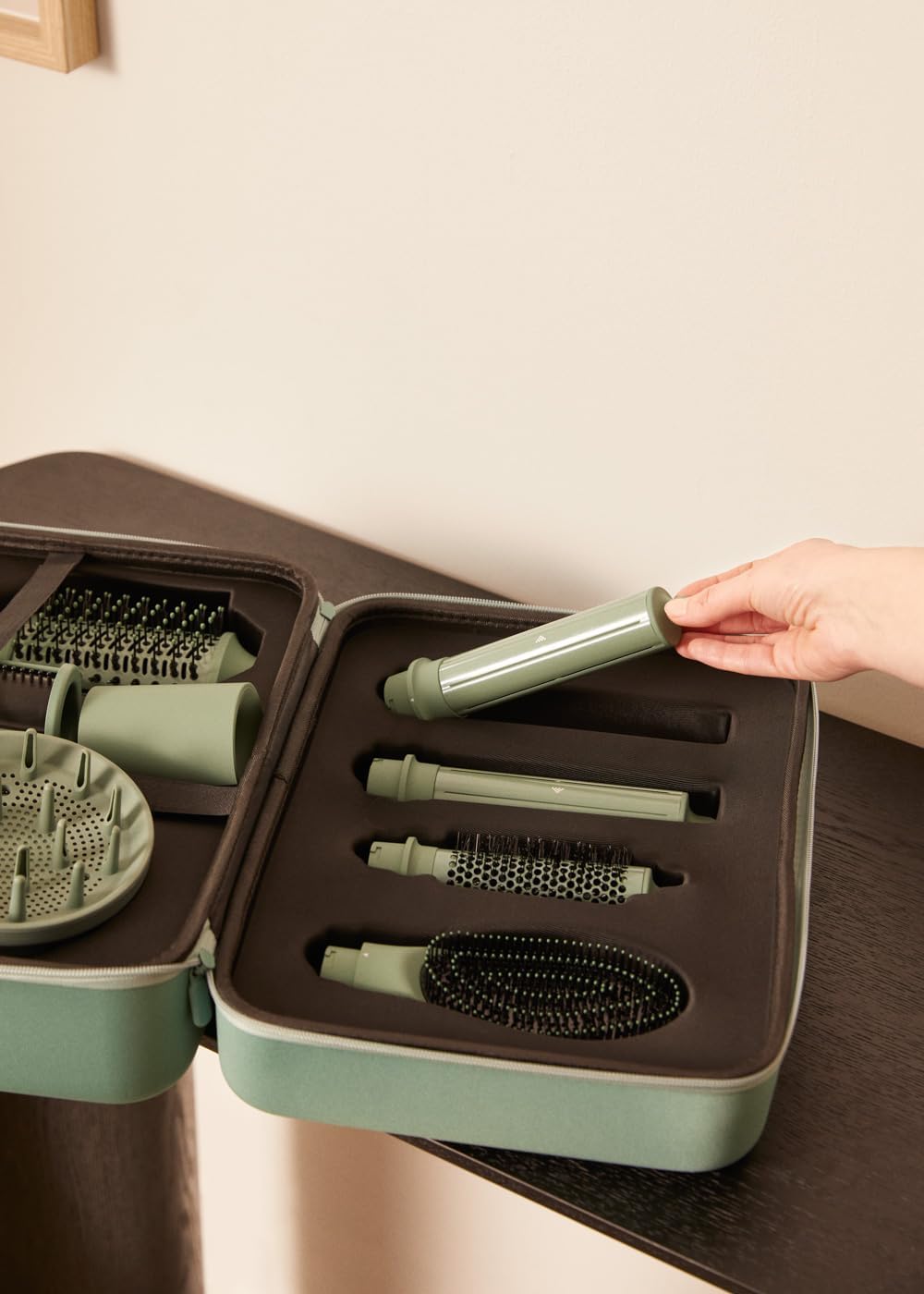 Detalle de CREATE/ION STYLER PRO ADVANCE – Cepillo de aire iónico 8 en 1 💇♀