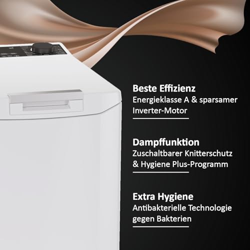 Detalle 2 de Haier Toplader Waschmaschine 7kg THASNQ476TM5-84 – effizient, smart & kompakt