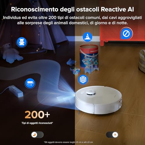 Thumbnail 6 de roborock Qrevo Curv 2 Flow: Robot Aspirapolvere Lavapavimenti con Panno Autopulente e Rullo