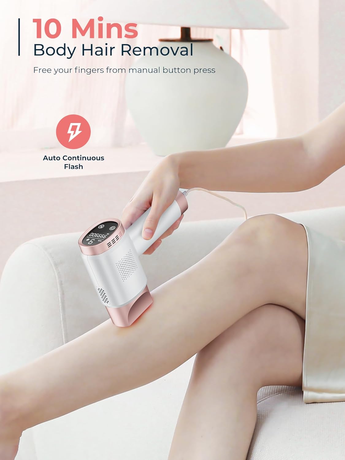 Thumbnail 5 de Beauris IPL Laser Hair Removal 21J device