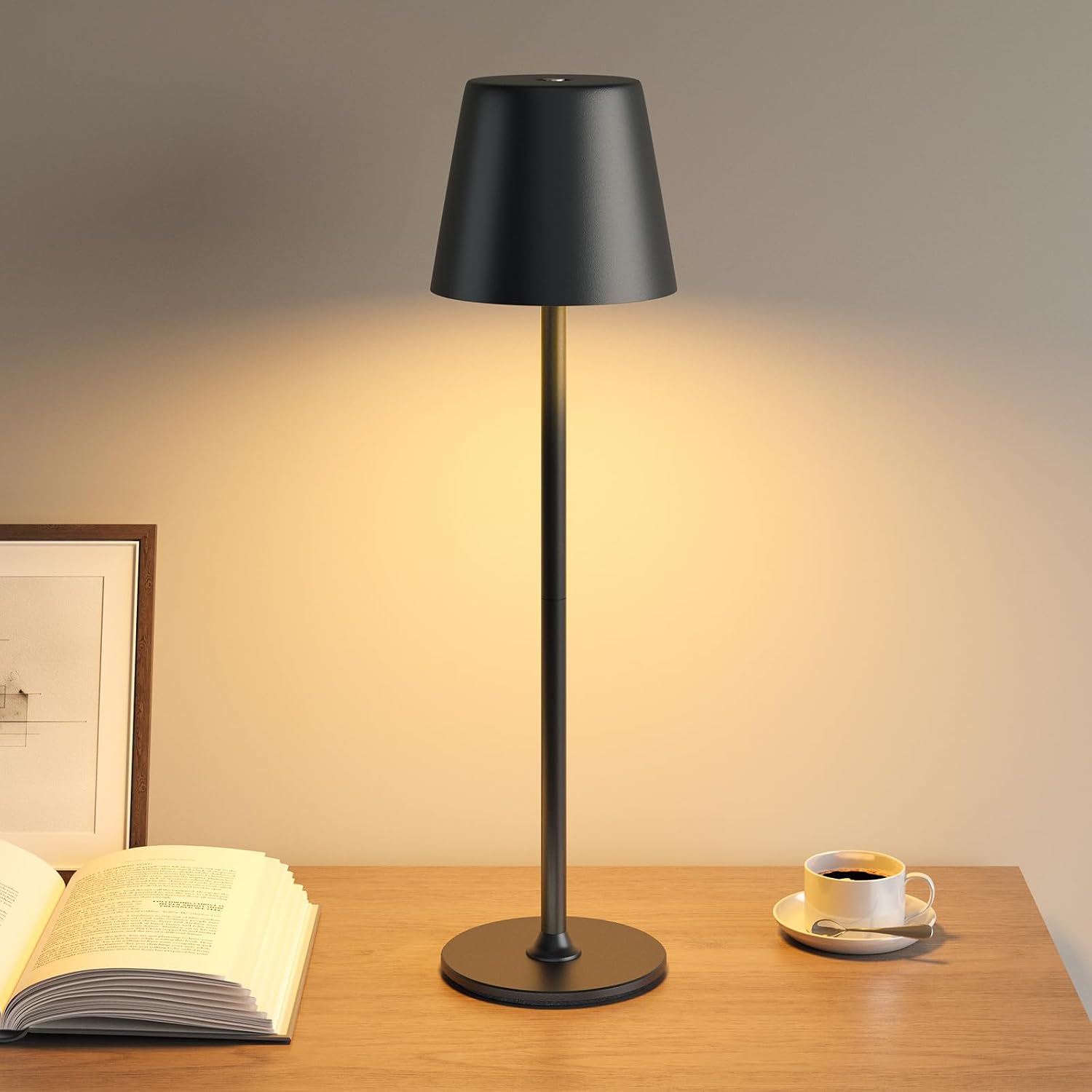 Detalle de UPXNBOR LED Tischlampe Kabellos 3‑stufig