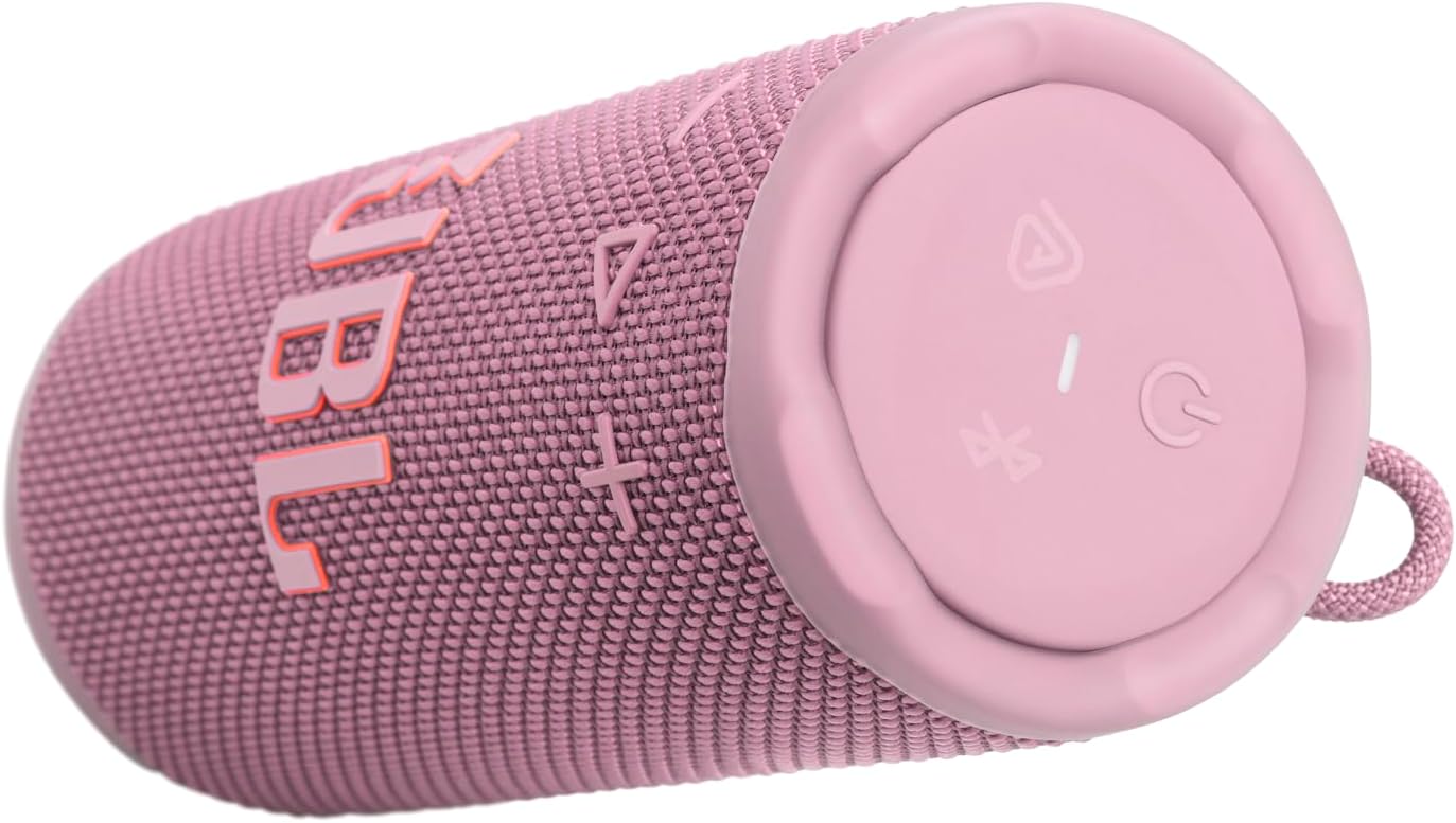 Thumbnail 4 de JBL Grip Kompakter Bluetooth-Lautsprecher – AI Sound Boost, IP68, Lichtfunktionen, 14 Std. Spielzeit, Pink