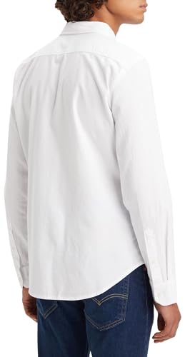 Thumbnail 3 de Levi's Long-Sleeve Battery Housemark Slim Camisa White Hombre