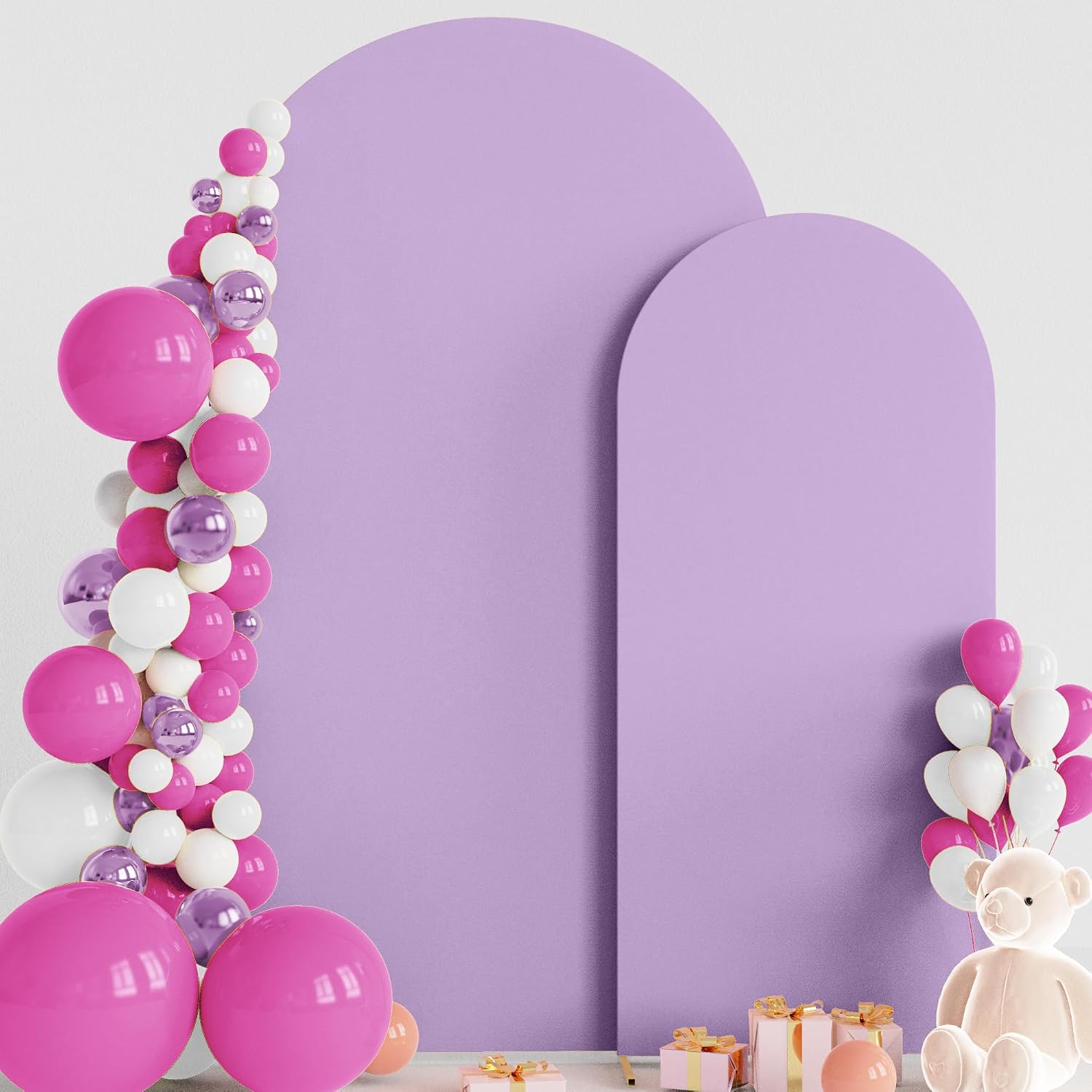 Thumbnail 6 de Wokceer Wedding Arch Backdrop Cover 7.2FT