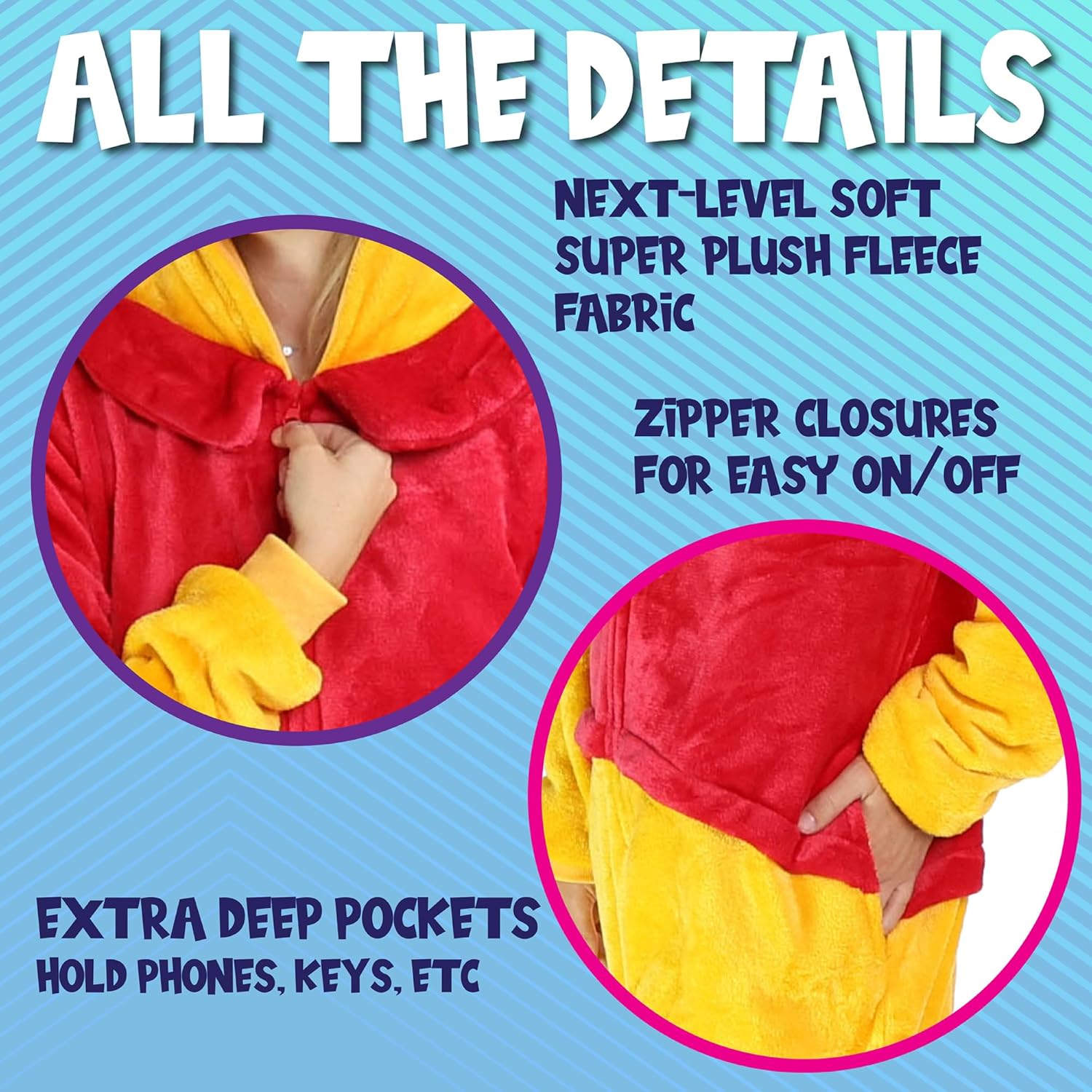 Detalle 1 de Funziez! Slim Fit Adult Onesie 1 Pc