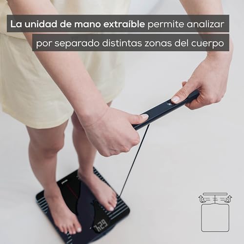 Detalle de Beurer BF 990 WIFI báscula grasa corporal, 180 kg
