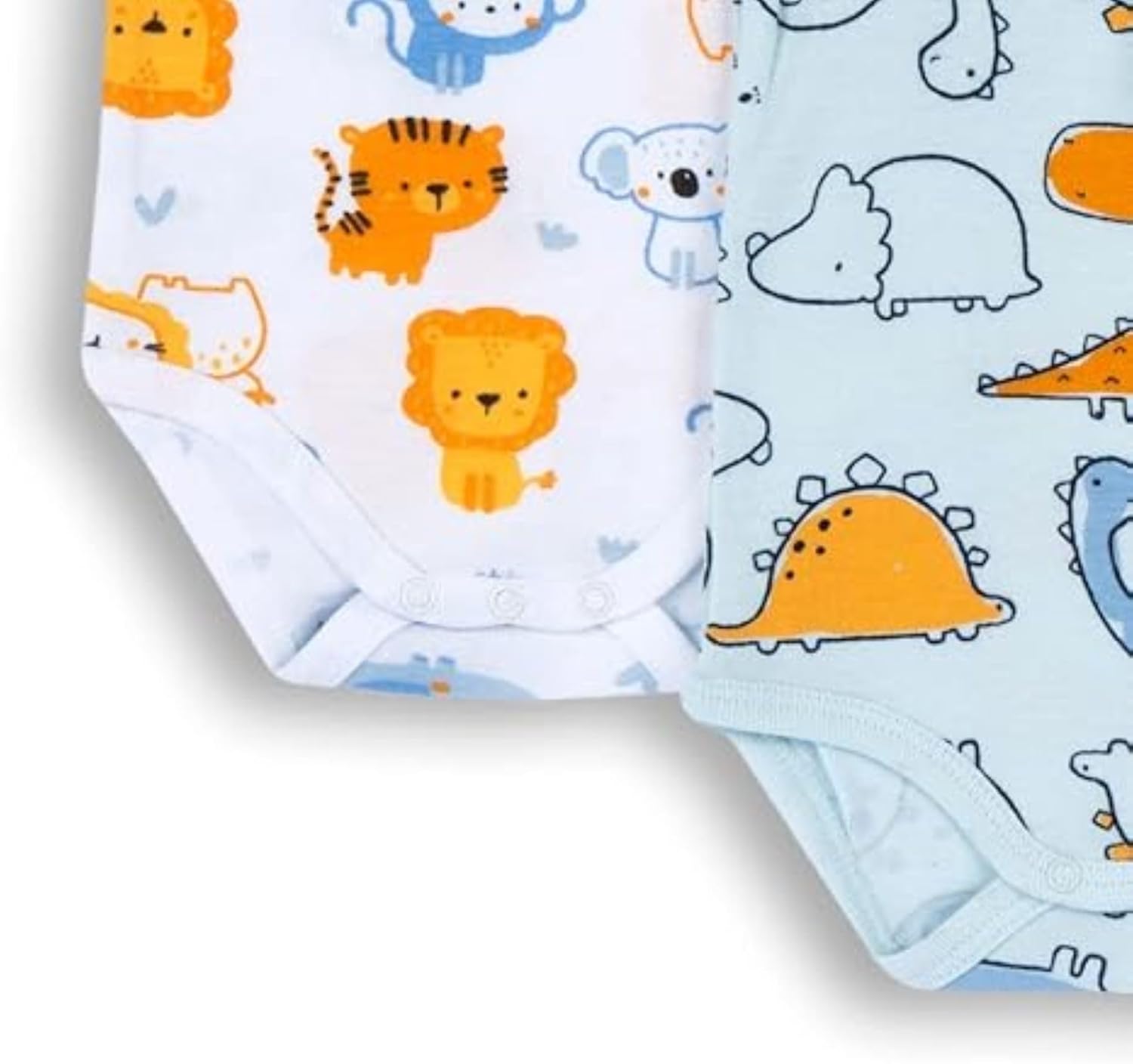 Detalle de Chicco Body Neonato e Neonata, Set di 4 Body in Cotone: apertura comoda e stile neutro