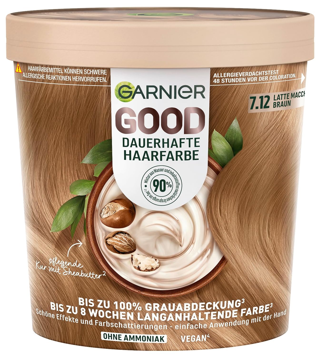 Thumbnail 6 de Garnier GOOD Dauerhafte Haarfarbe 5.5 Hibiskus Rotbraun – ammoniakfreie Coloration für bis zu 100% Grauabdeckung (2er-Pack)