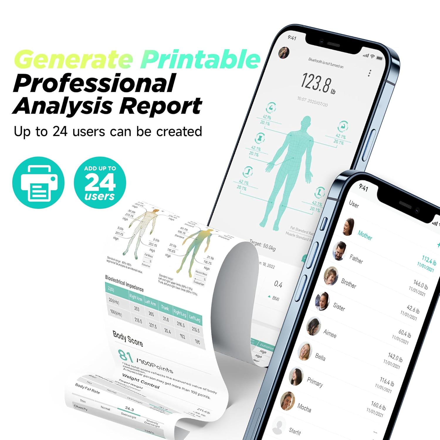 Thumbnail 5 de RunSTAR Körperfettwaage