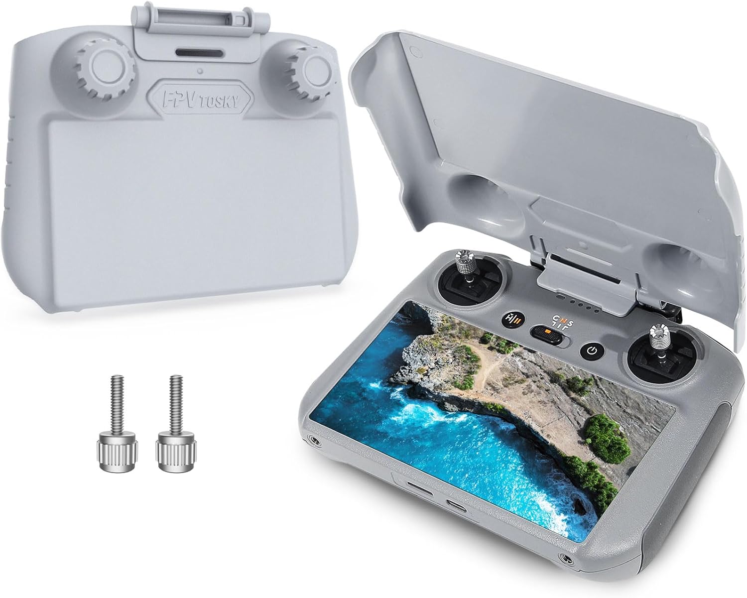 Detalle de FPVtosky Mini 5/4 Pro RC-2 Sonnenblende für DJI Mini 5/4