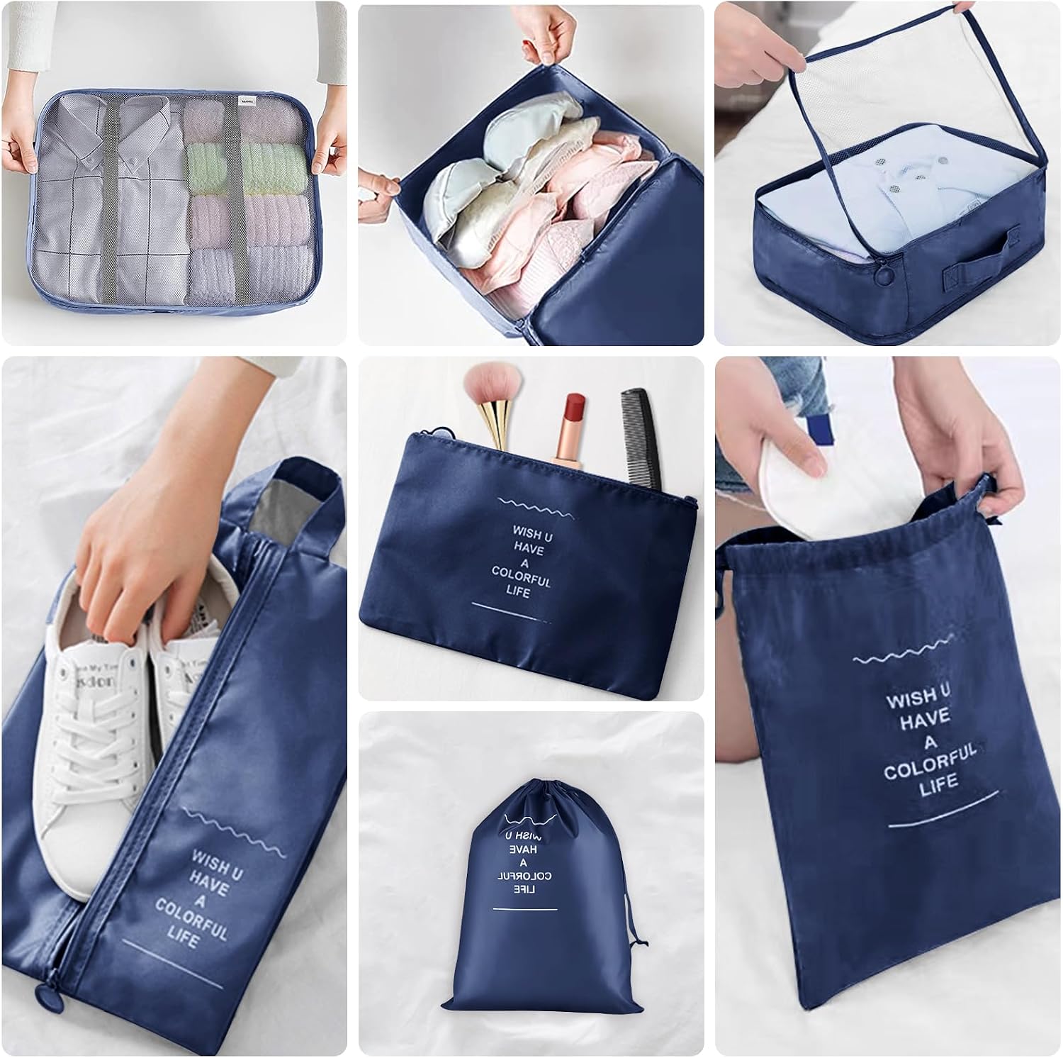 Thumbnail 4 de Koffer Organizer Set 10-teilig für Reisen