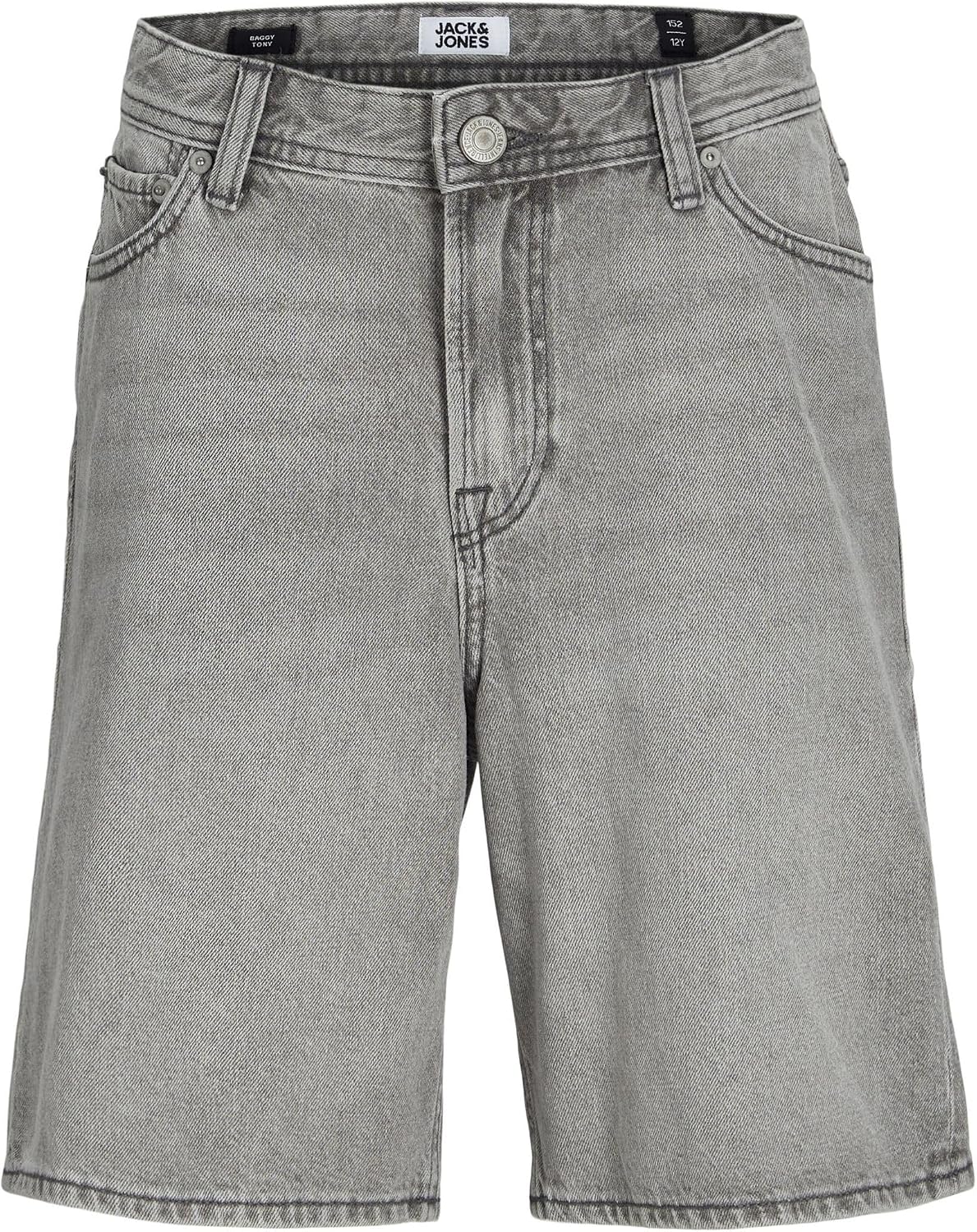 Detalle de JACK & JONES Jungen Jeans-Shorts Loose Fit – Junior