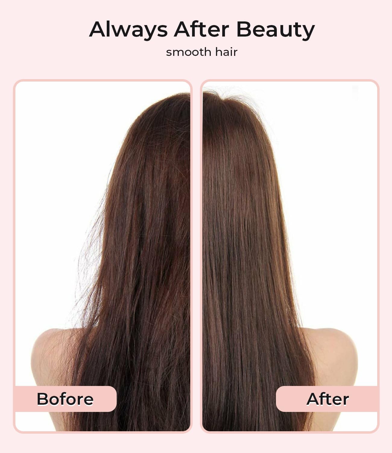Detalle 1 de Titanium Hair Straightener with Floating Plates 230℃, 60min Auto Shut-Off