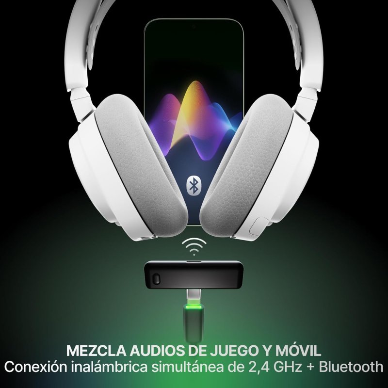 Detalle de SteelSeries Arctis Nova 7X Gen 2 50 h