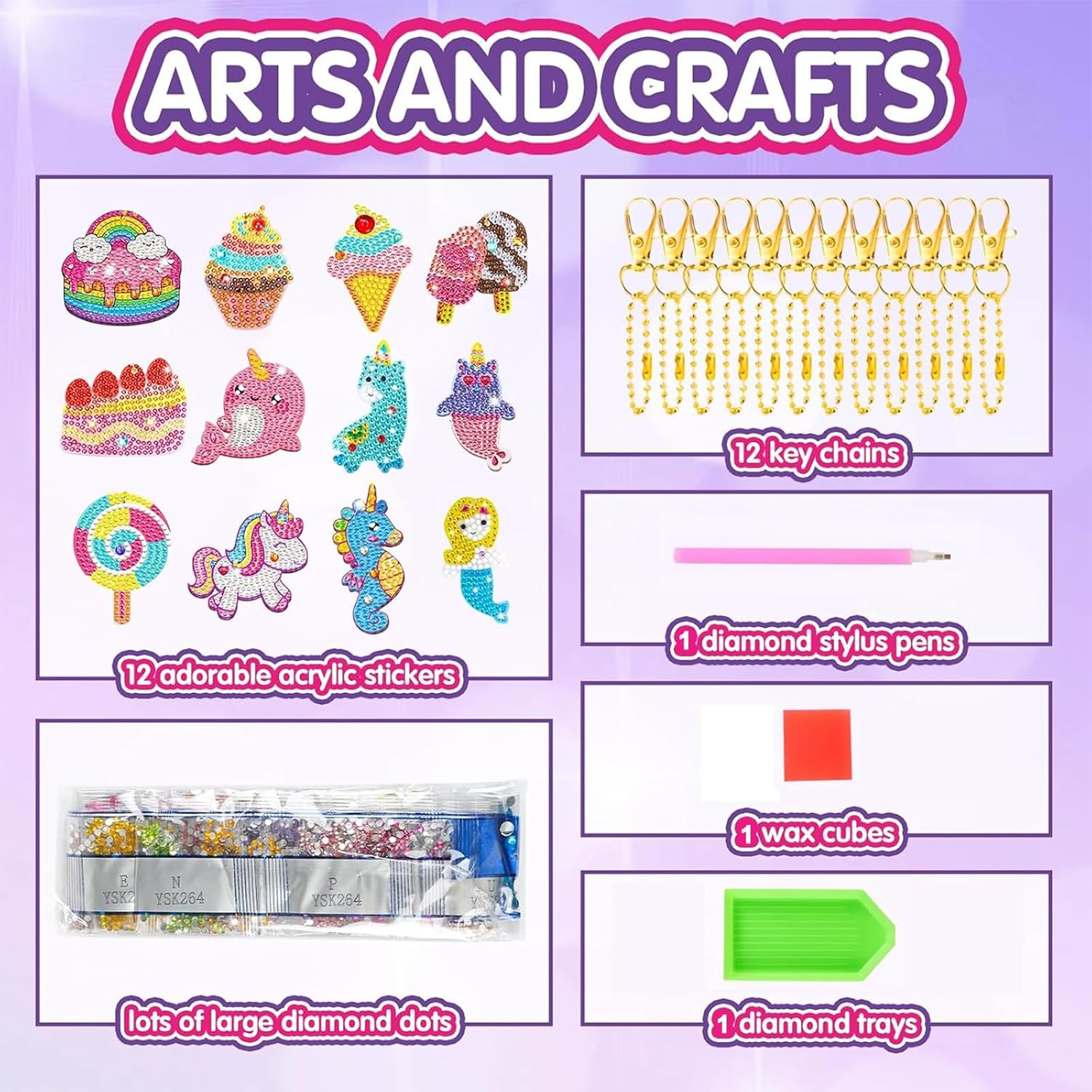 Detalle 2 de Afufu Kit Manualidades para Niñas 7-12 Años