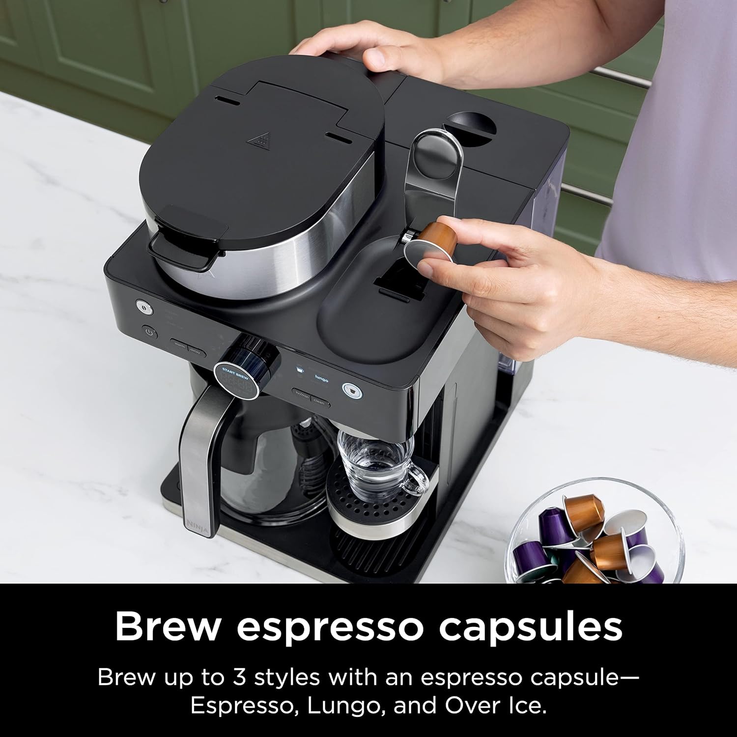 Detalle de Ninja Espresso & Coffee Maker & Barista System CFN601