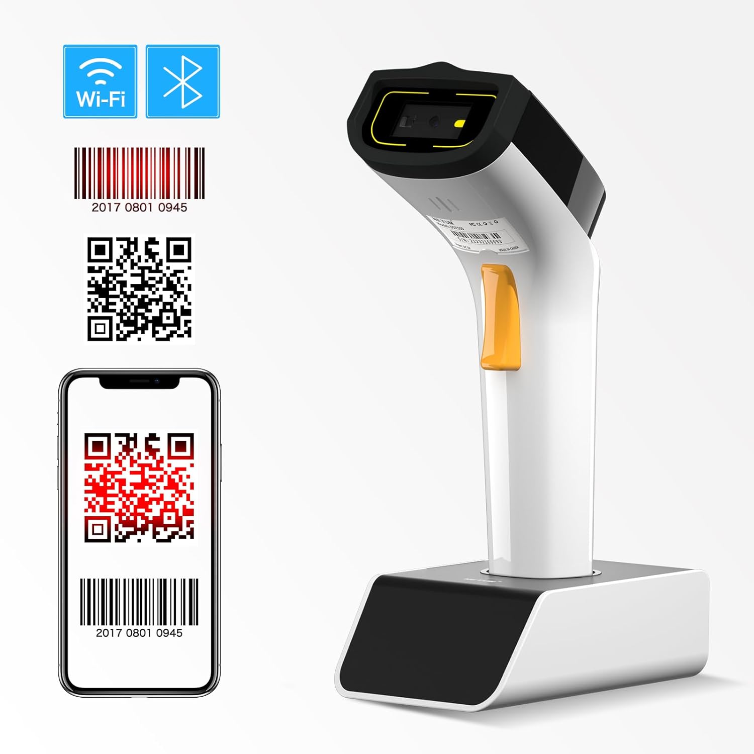 Detalle de NETUM DS2800 Scanner codes-barres Wi‑Fi 2D