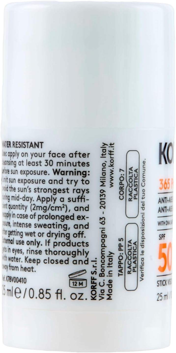 Detalle 2 de Korff 365 Protection Stick SPF50+ 25 ml