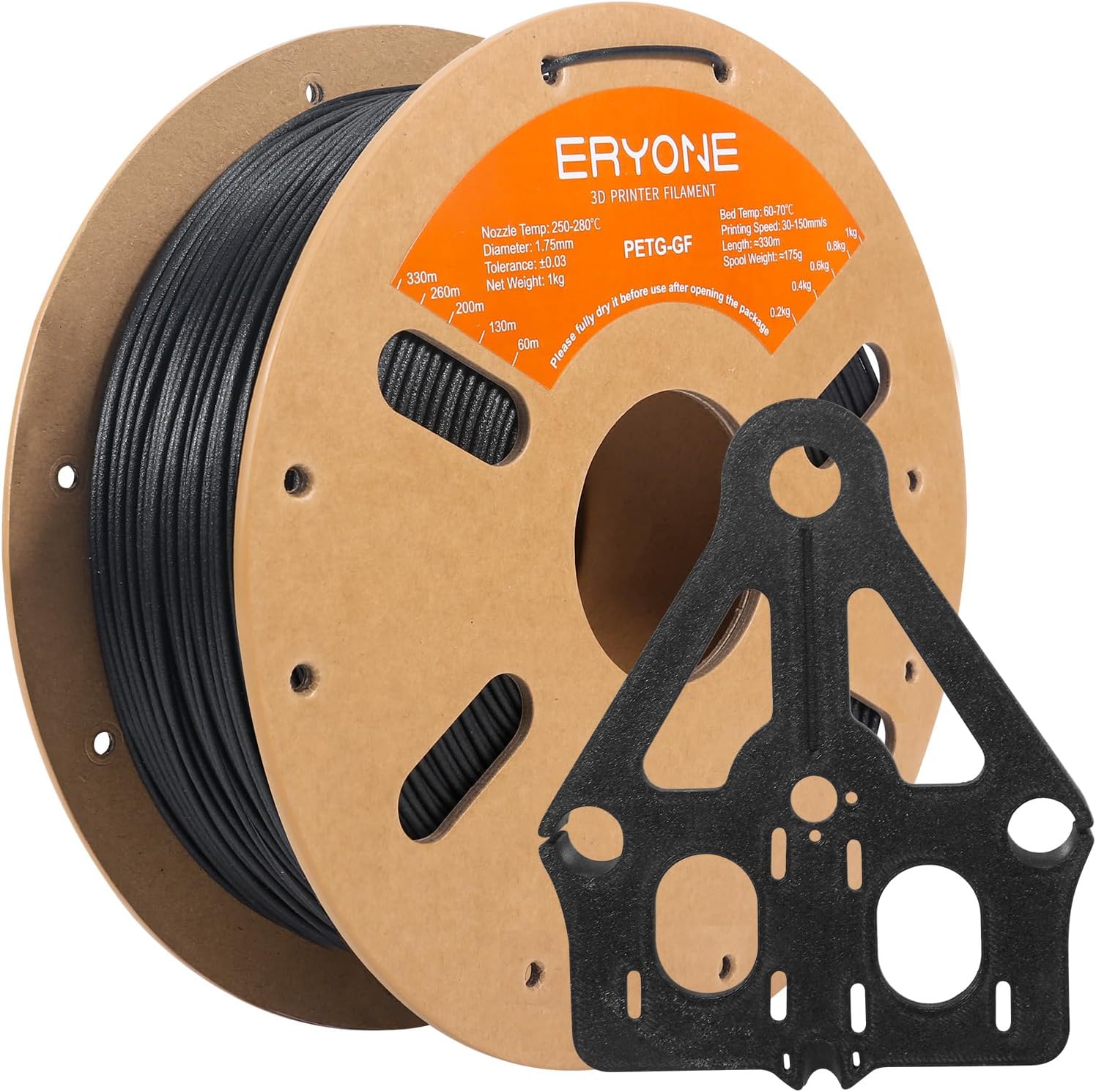 Detalle de PETG-Glasfaser Filament 1,75 mm, 1 kg