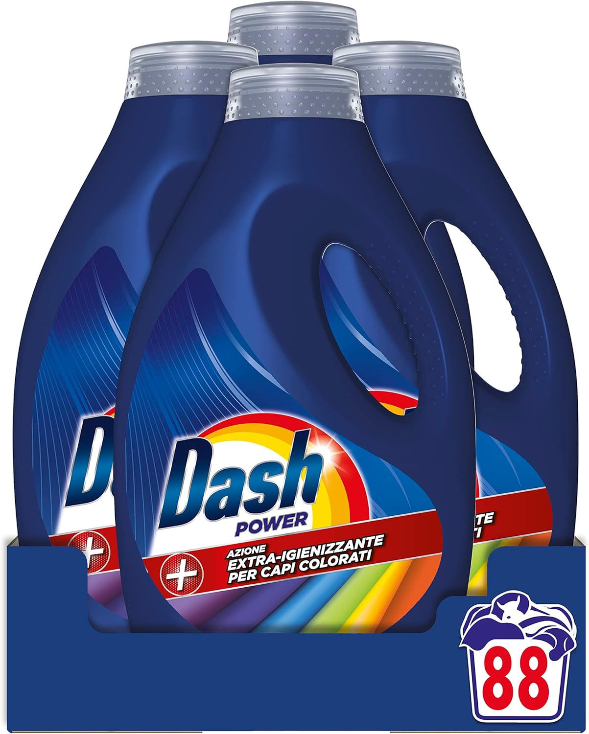 Thumbnail 4 de Dash Power + Extra Igienizzante Detersivo Liquido Lavatrice 4x23 lavaggi – pulizia profonda e bianco brillante