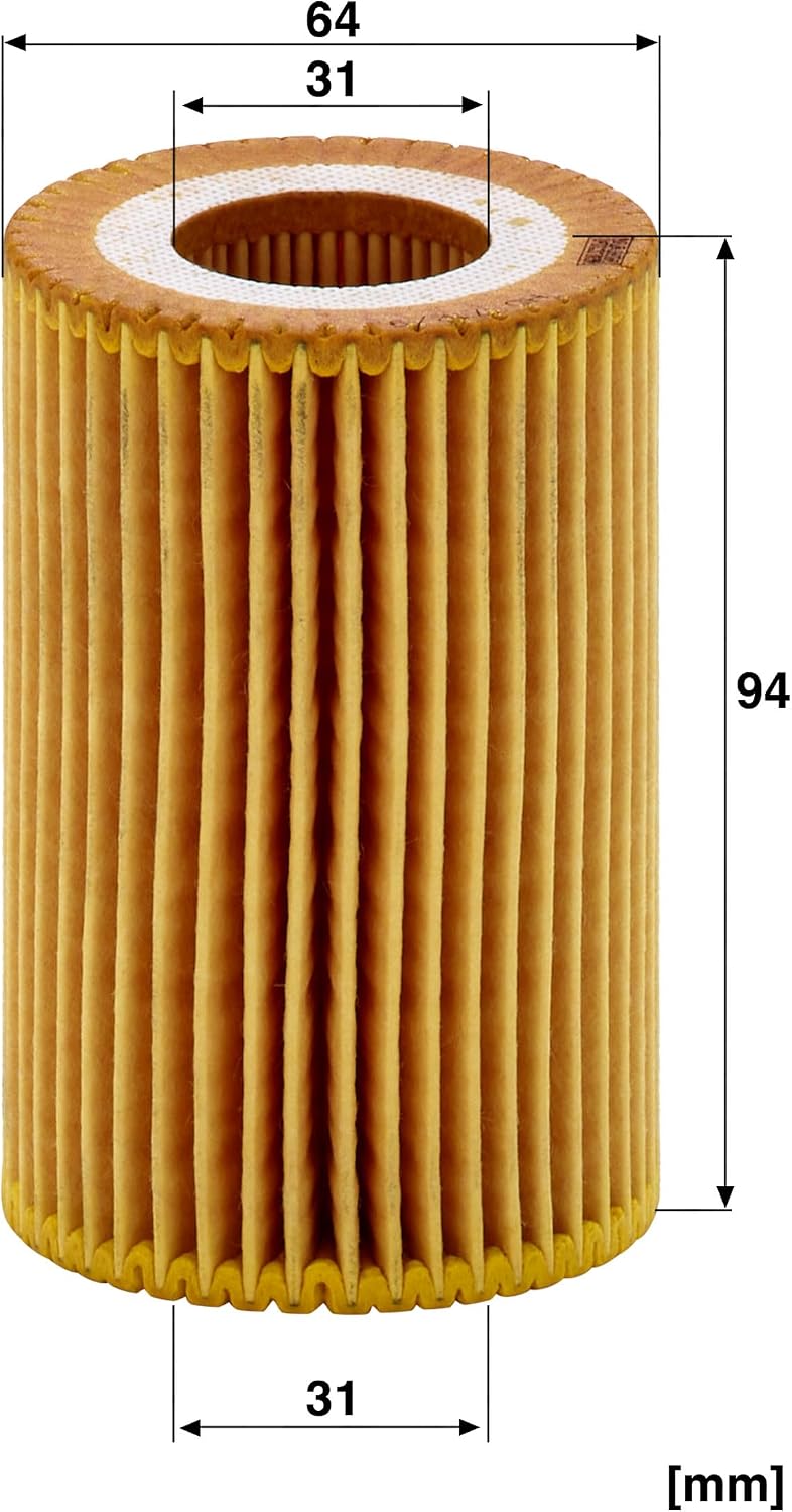 Detalle de MANN-FILTER HU 712/9 x filtre à huile ðŸ›