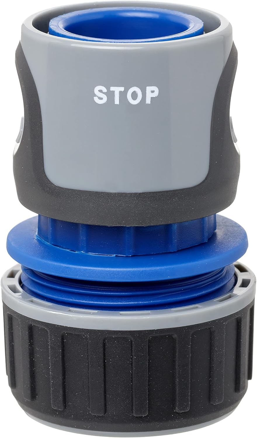 Thumbnail 3 de Tatay Premium 2 Way Hose Tap Universal Connector (Grey/Black) for 1/2", 3/4" and 1" taps