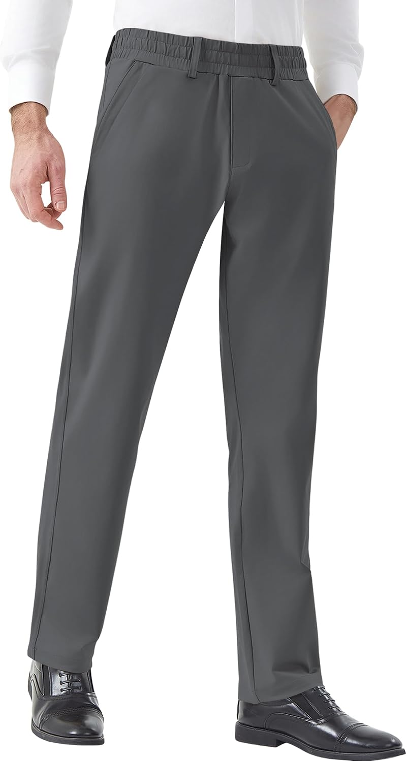 Thumbnail 6 de Men's Pull-On Dress Pants, 100% Polyester