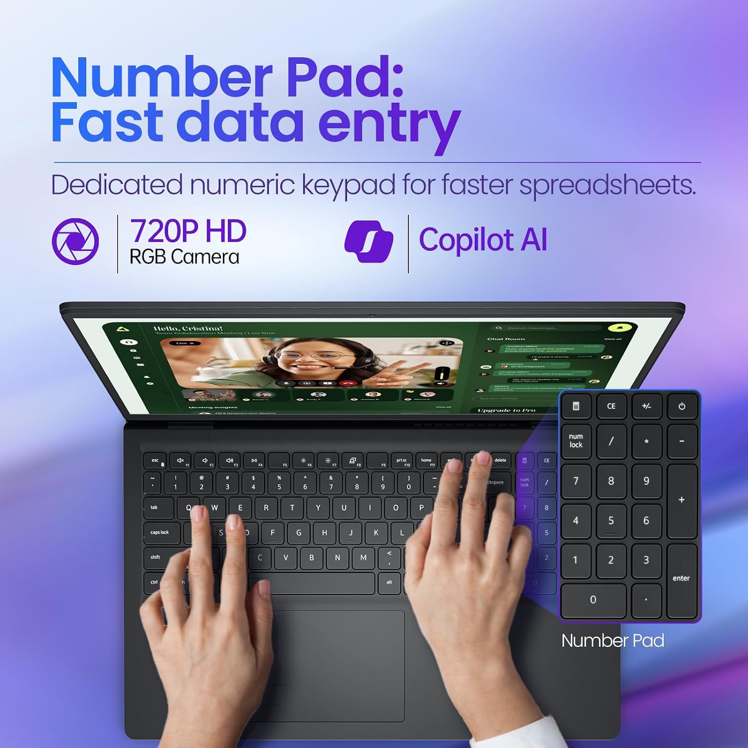 Detalle 1 de Dell 15.6-inch touchscreen laptop