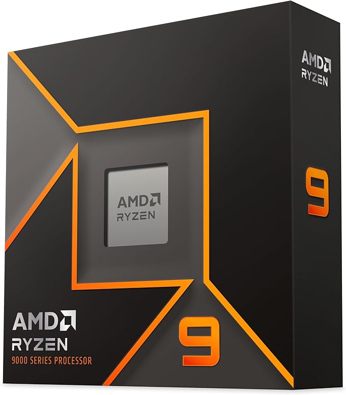 AMD Ryzen 9 9900X 🖥️ Procesador 12N/24T, hasta 5.6 GHz, AM5