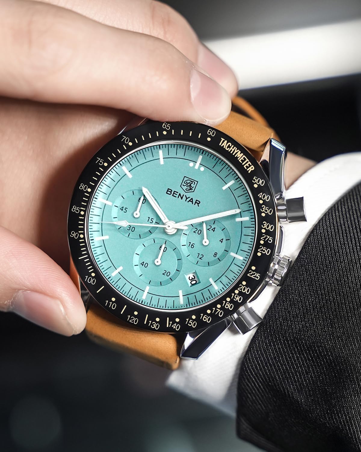 Thumbnail 3 de BY BENYAR Uhr 45 mm Chronograph