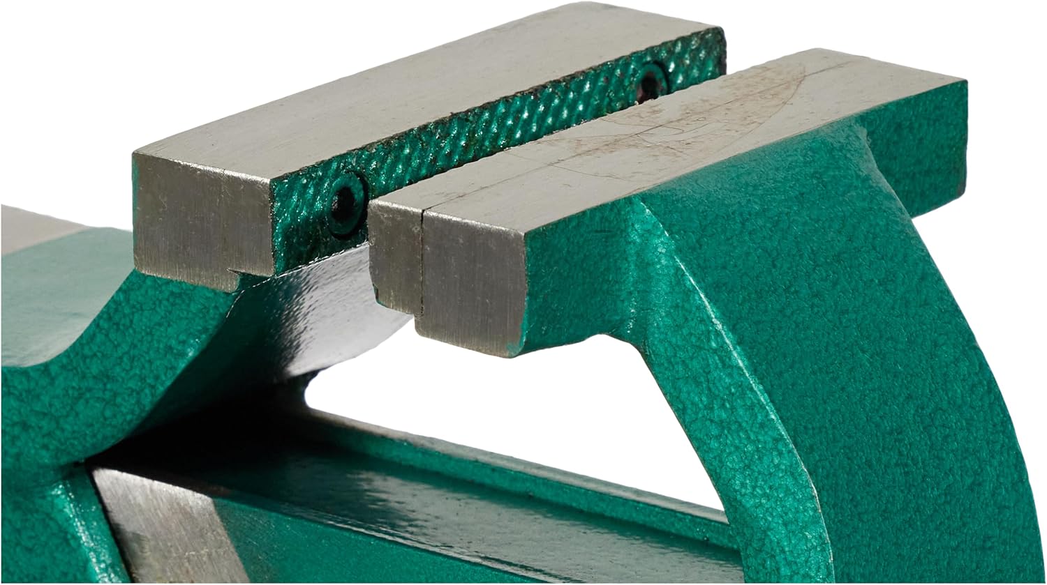 Detalle de Mannesmann M73100 100 mm Vice with Alloy Steel Jaws and Swivel Base