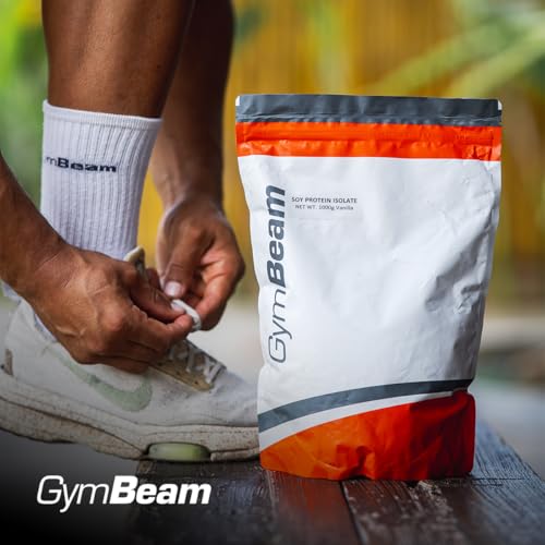 Detalle de GymBeam Proteine Isolate della Soia – Polvere Vegane (1000 g, Vaniglia) per crescita muscolare