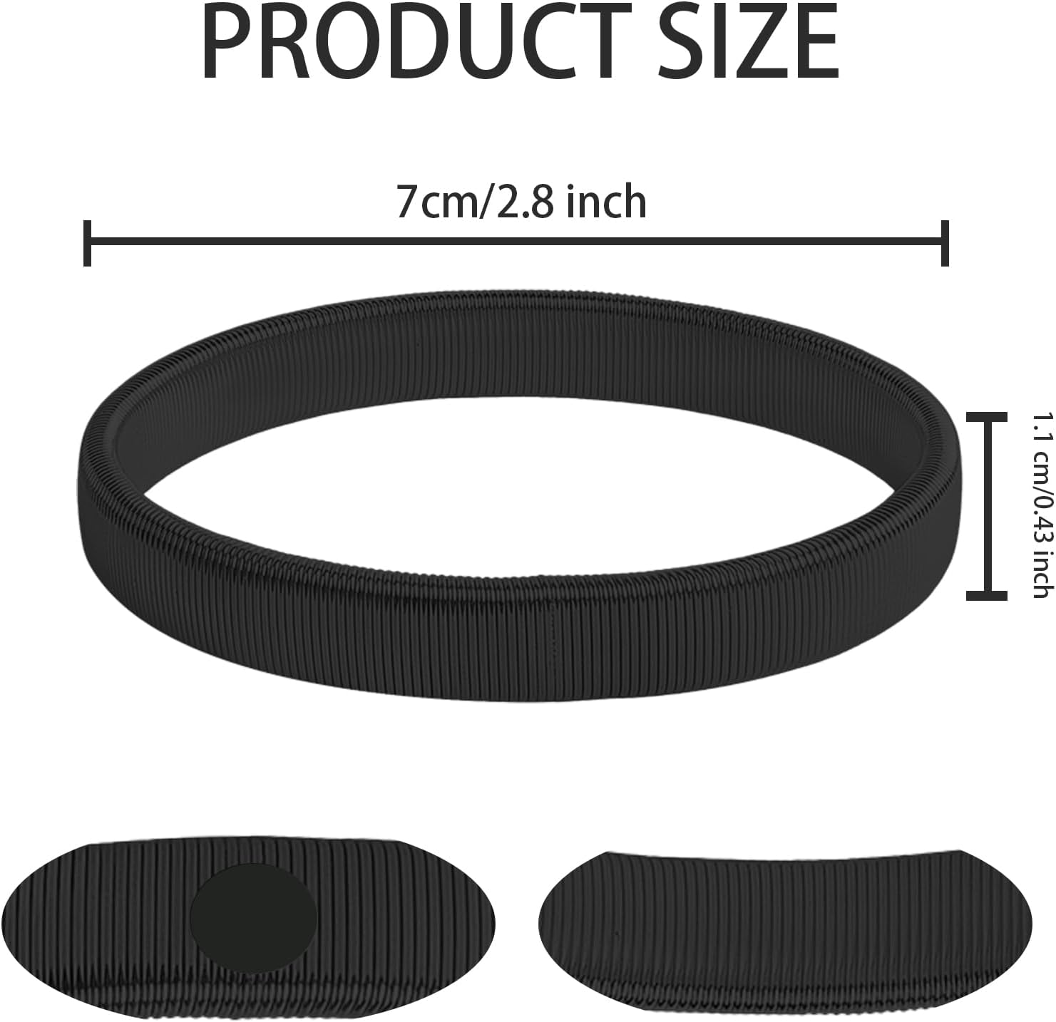 Thumbnail 1 de Aomig Metall Ärmelhalter Set (2 Stück) für Hemdärmel – rutschfeste Metallmanschettenhalter