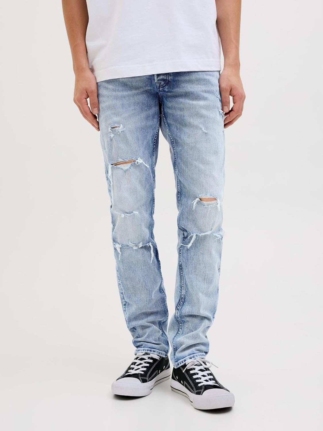 Detalle 2 de JACK & JONES Jjiglenn Jjoriginal CB 152 Uomo – Jeans slim fit