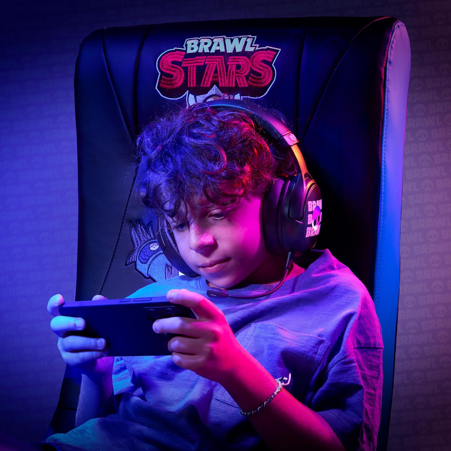 Thumbnail 6 de Subsonic Chaise Gaming Brawl Stars « El Primo » : fauteuil de bureau ergonomique mousse haute densité