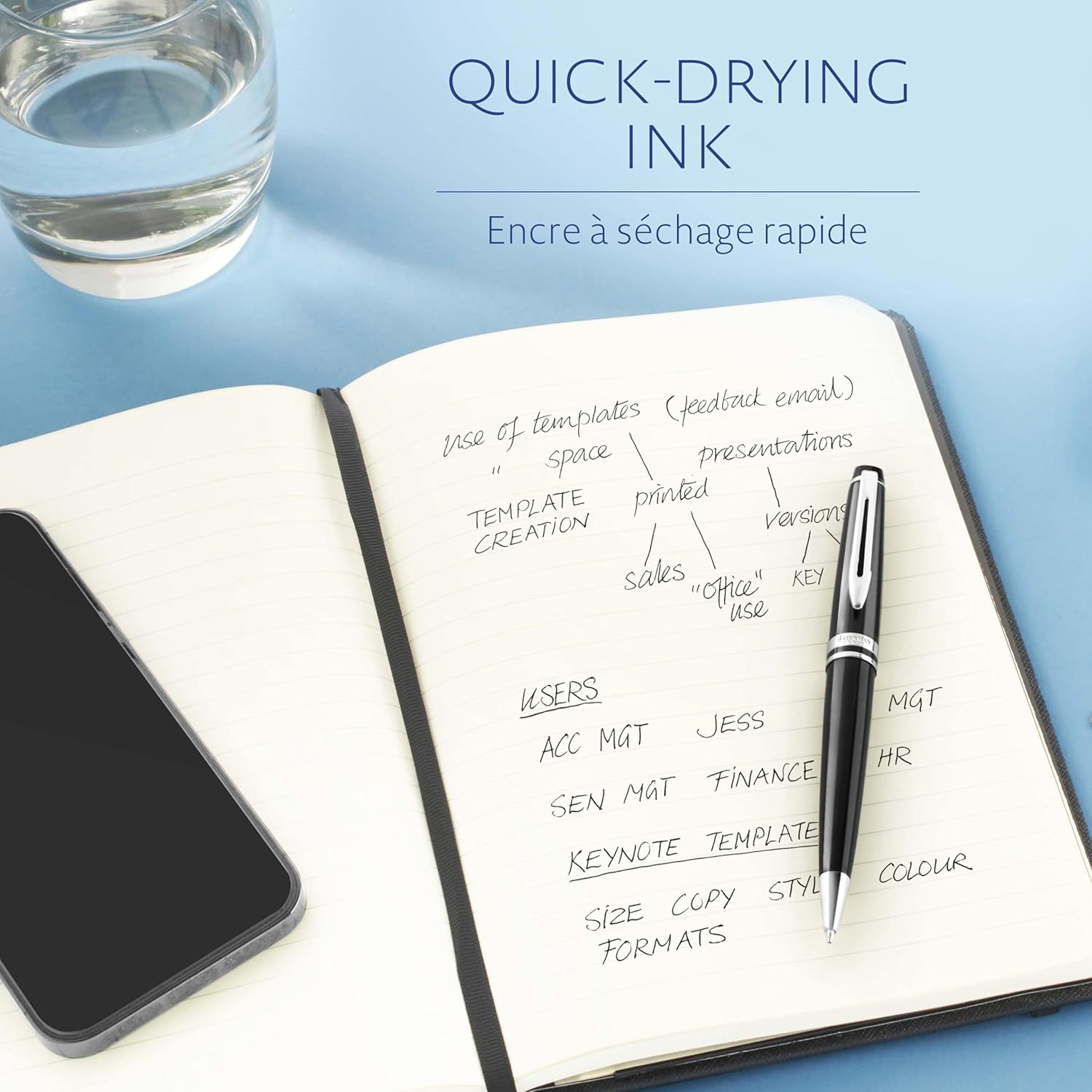 Thumbnail 5 de Waterman Recharge stylo roller 12 pièces 🖊️