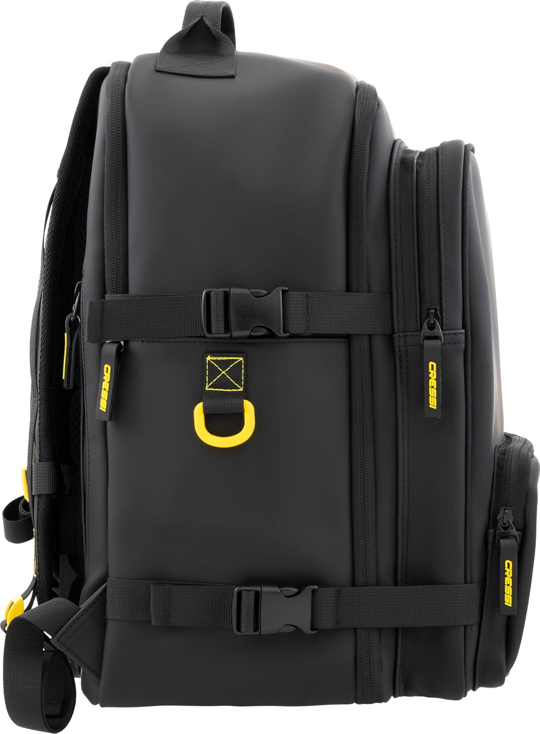 Thumbnail 6 de Cressi dal 1946 Malaga Travel Backpack 28 L – Zaino Idrofobico unisex nero/giallo, compatibile bagaglio a mano