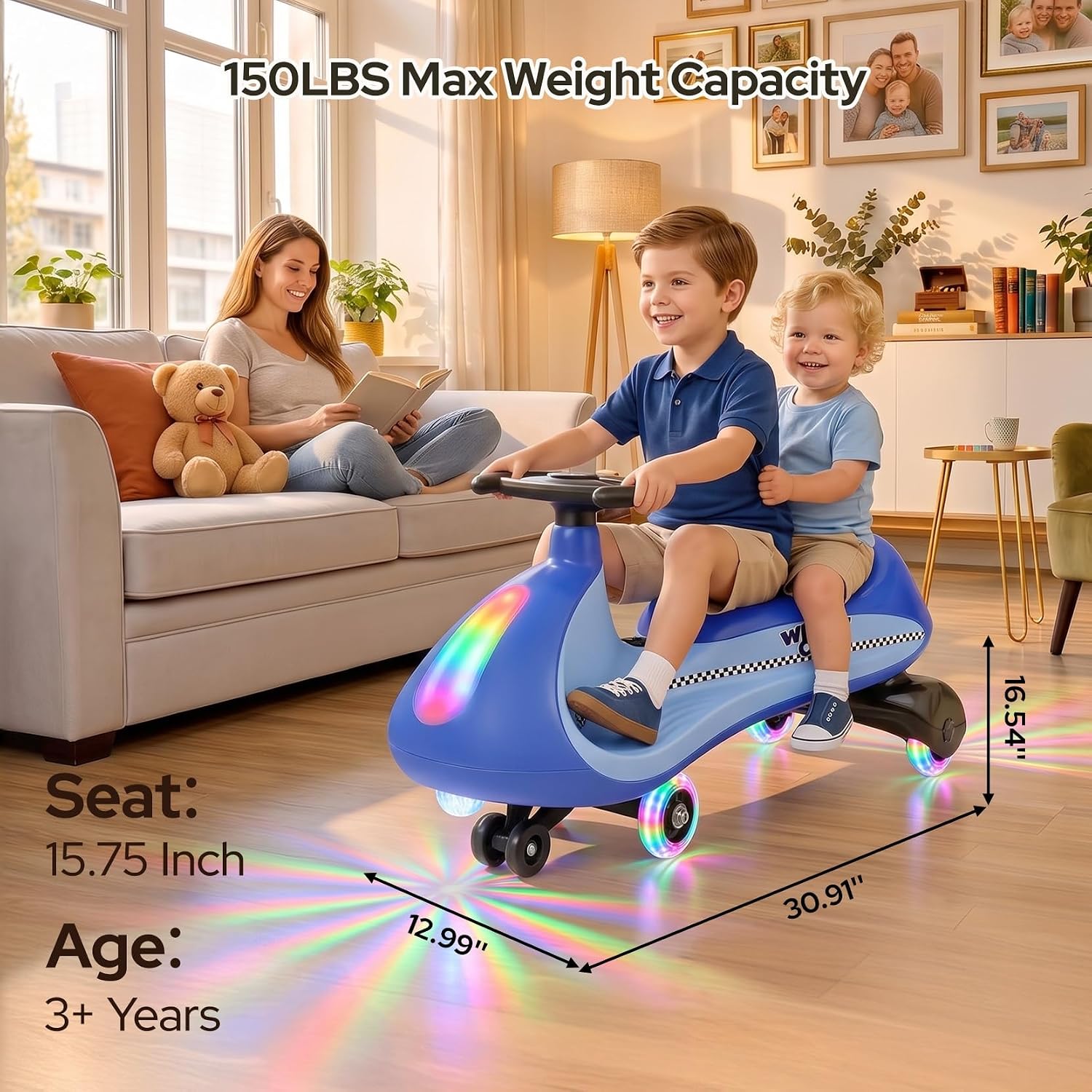 Detalle de ELEMARA Electric Wiggle Car 12V