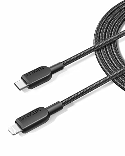Detalle de Anker 310 USB-C to Lightning Cable (1.8m) Braided — MFi-Certified, durable and fast-charging